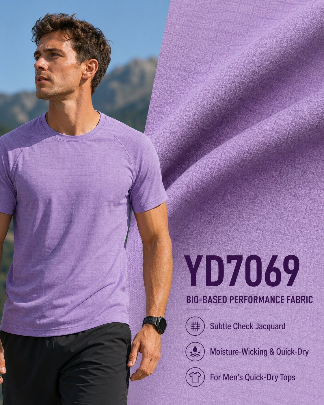 YD7069 product information and fabric image